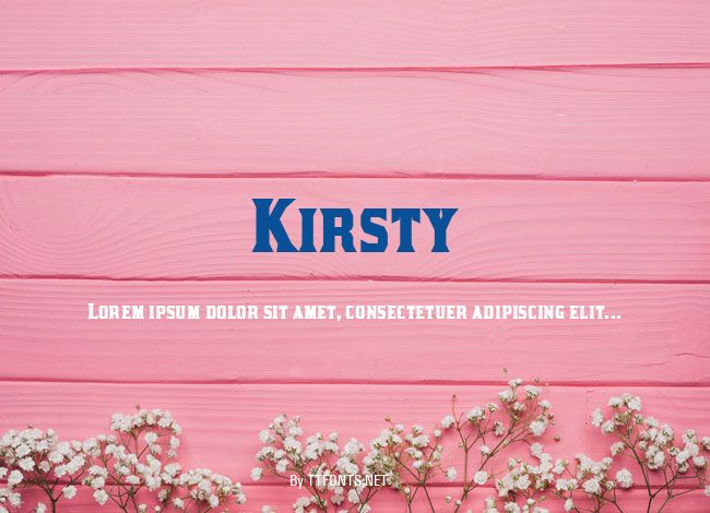 Kirsty example