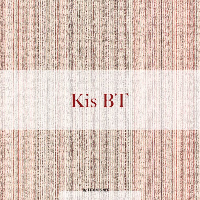 Kis BT example