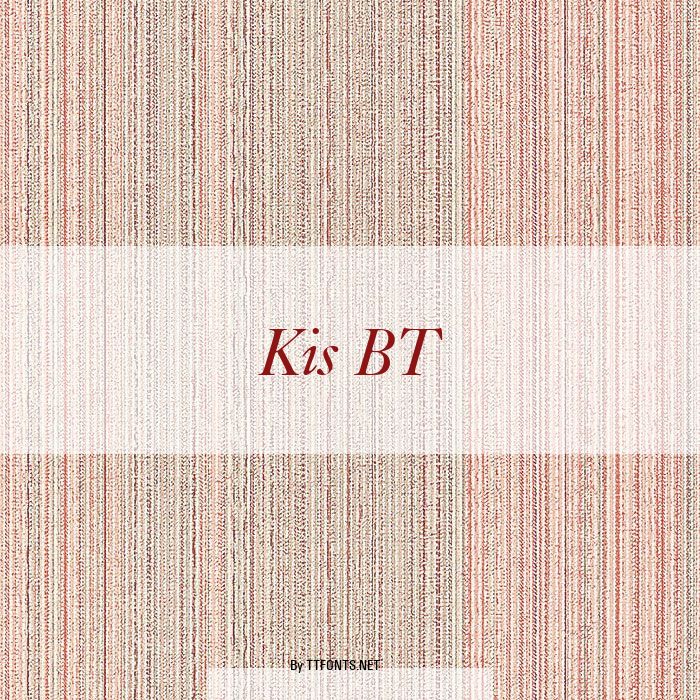 Kis BT example