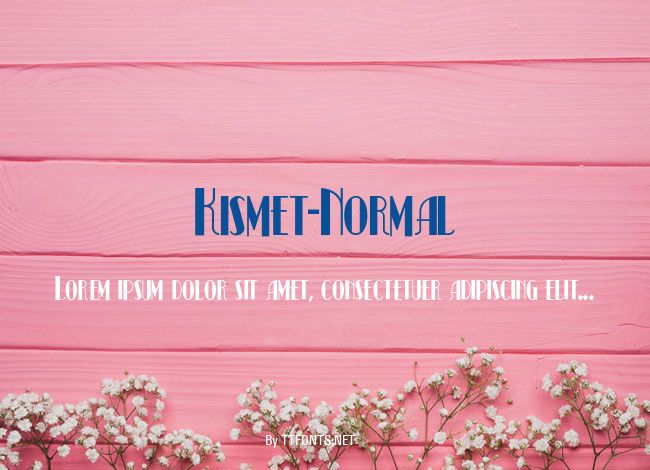 Kismet-Normal example