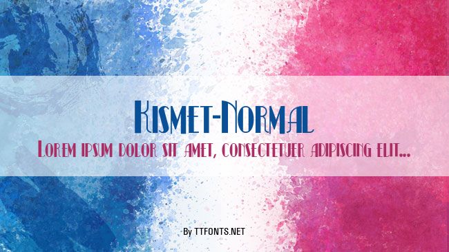 Kismet-Normal example