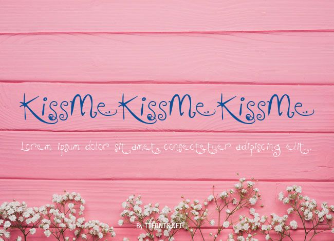 KissMeKissMeKissMe example