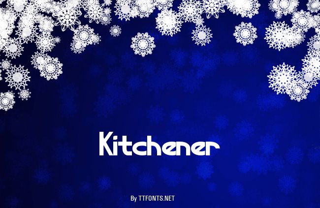 Kitchener example