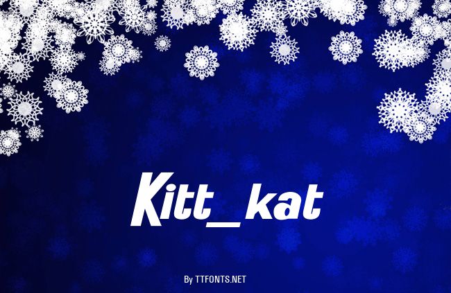Kitt_kat example