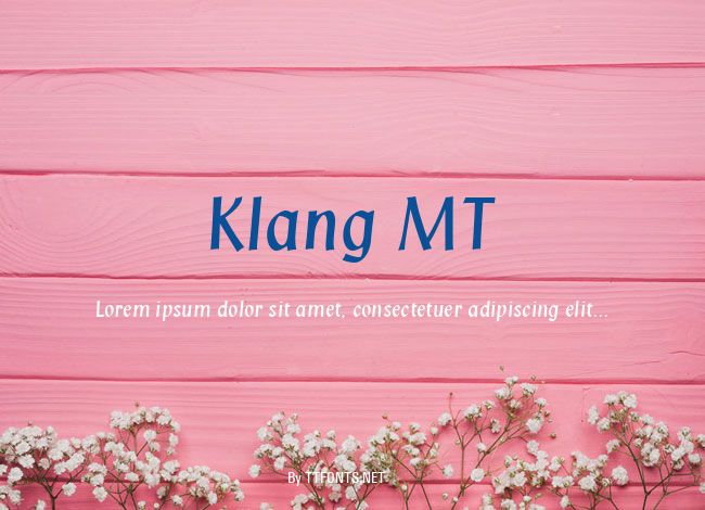 Klang MT example