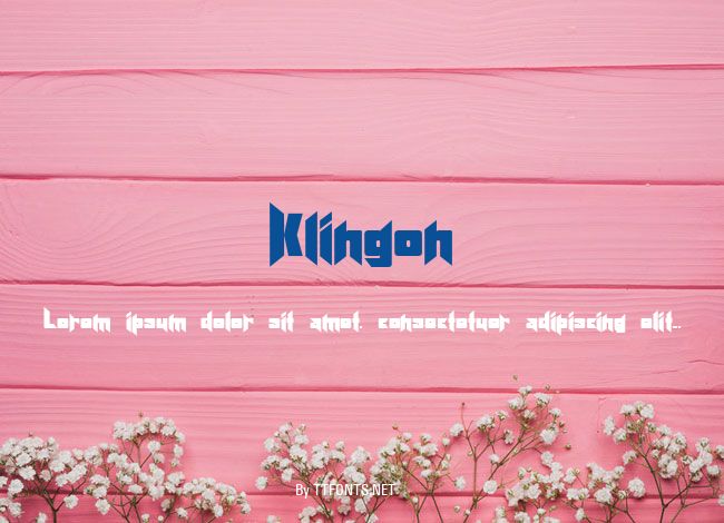 Klingon example