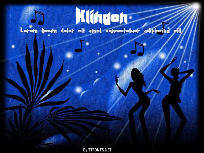 Klingon example