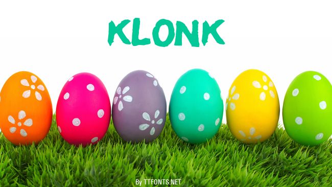 Klonk example