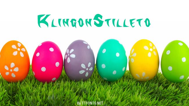KlingonStilleto example