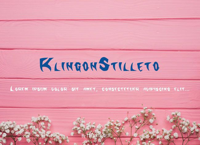 KlingonStilleto example
