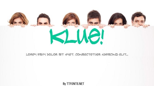 Klue! example