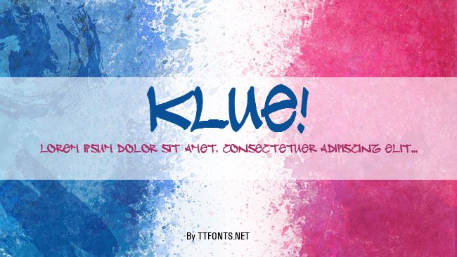 Klue! example