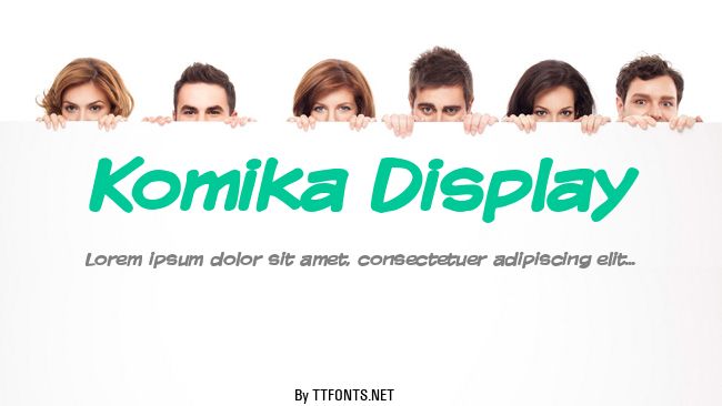 Komika Display example