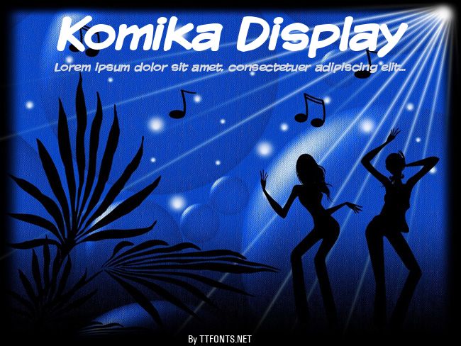 Komika Display example