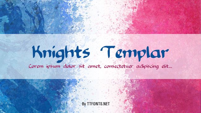 Knights Templar example