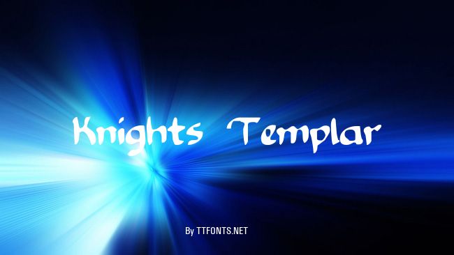 Knights Templar example