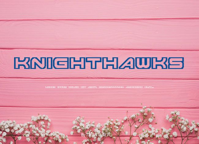 Knighthawks example
