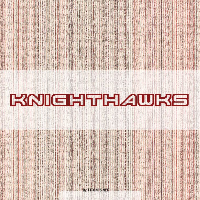 Knighthawks example