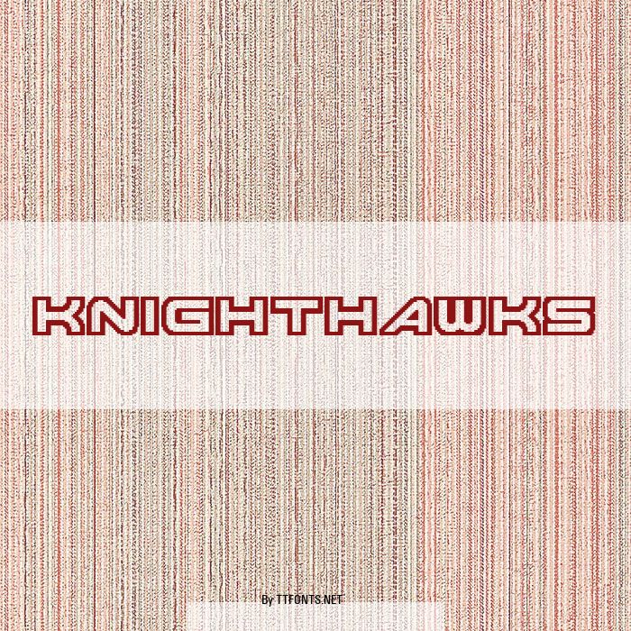 Knighthawks example