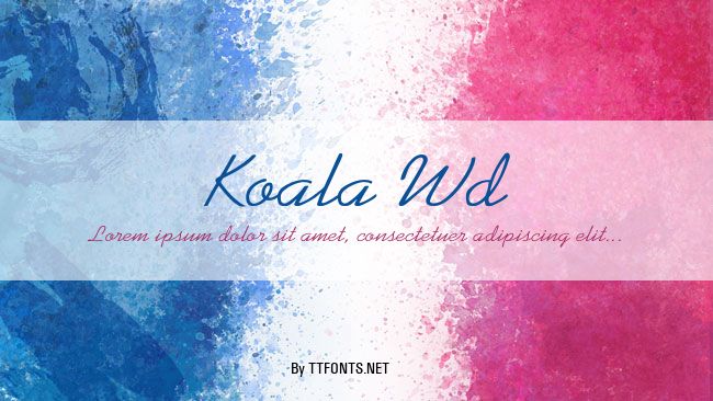 Koala Wd example
