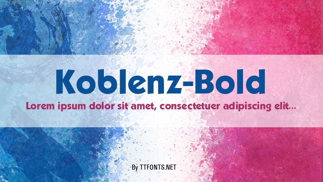 Koblenz-Bold example