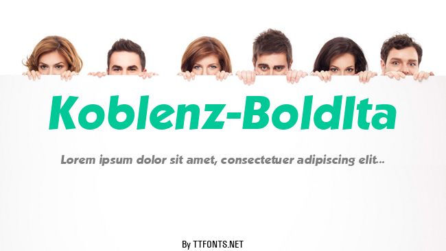 Koblenz-BoldIta example
