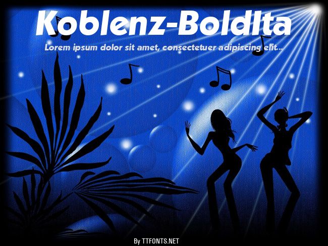 Koblenz-BoldIta example