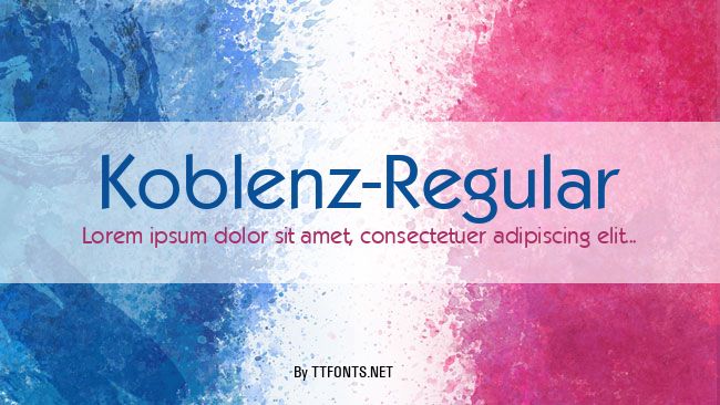 Koblenz-Regular example