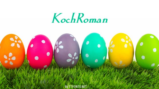KochRoman example