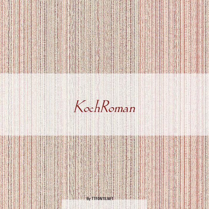 KochRoman example