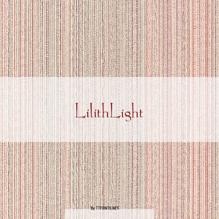 LilithLight example
