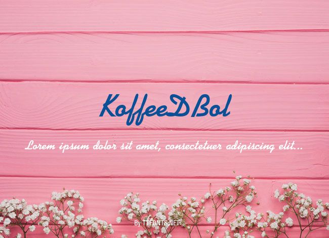 KoffeeDBol example