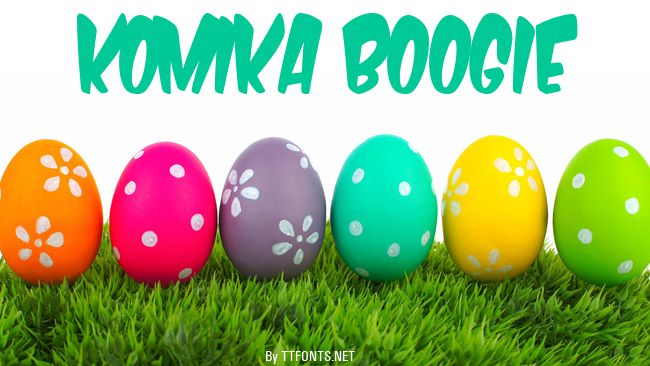 Komika Boogie example