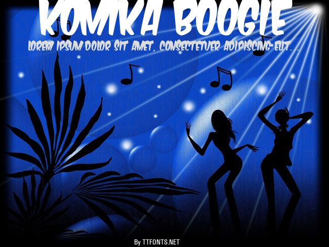 Komika Boogie example
