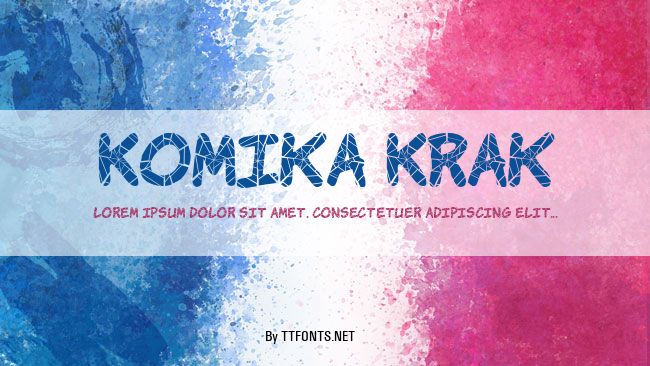 Komika Krak example