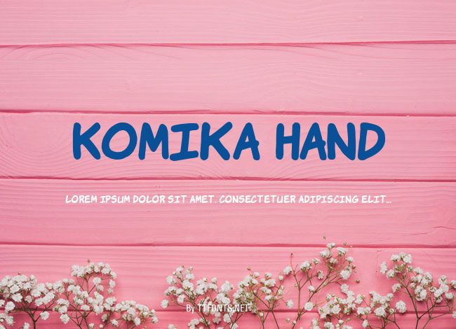 Komika Hand example