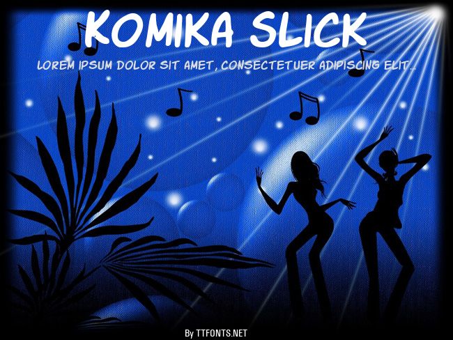 Komika Slick example