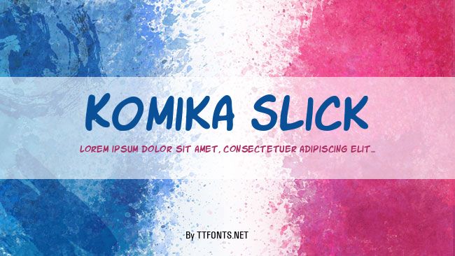 Komika Slick example
