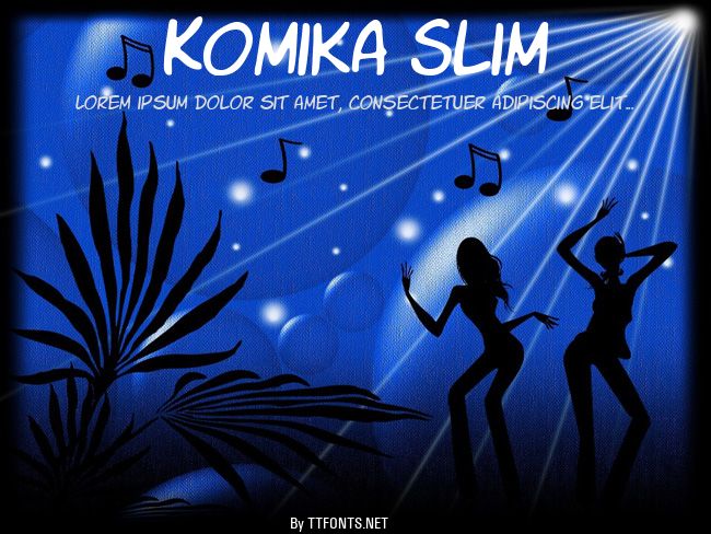 Komika Slim example