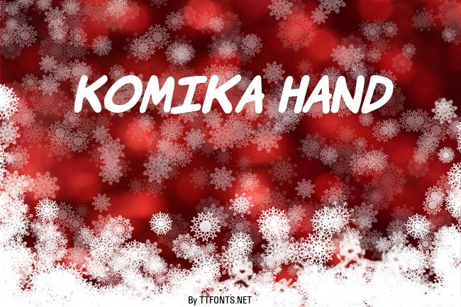 Komika Hand example