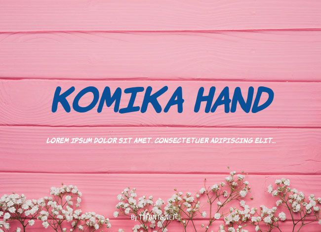 Komika Hand example