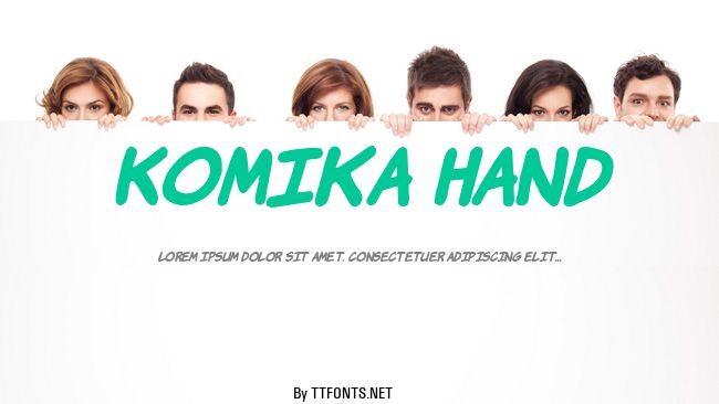 Komika Hand example