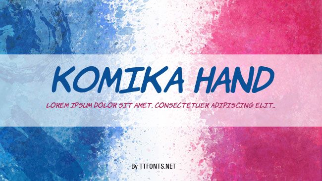 Komika Hand example