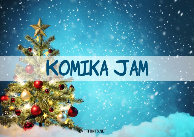 Komika Jam example