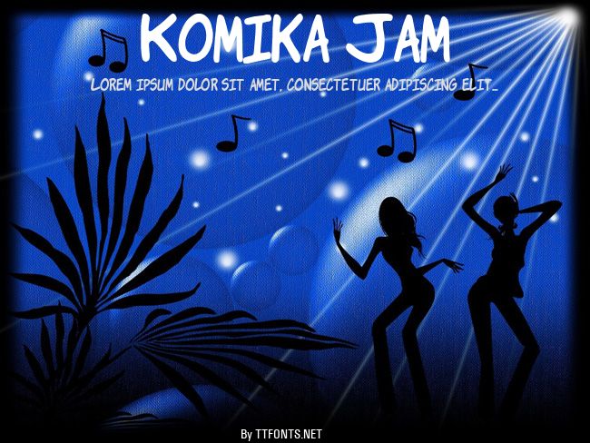 Komika Jam example