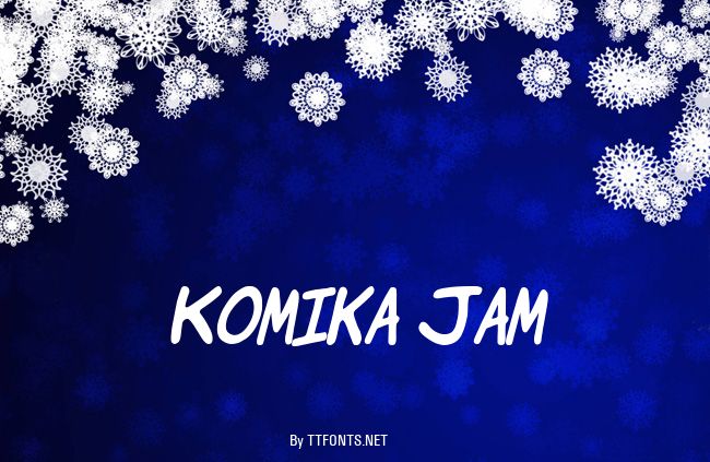 Komika Jam example