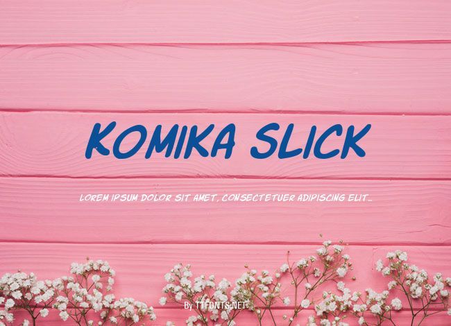 Komika Slick example