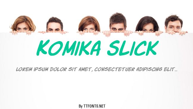 Komika Slick example