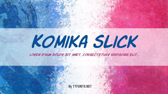 Komika Slick example