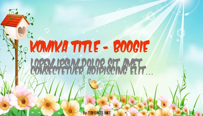 Komika Title - Boogie example
